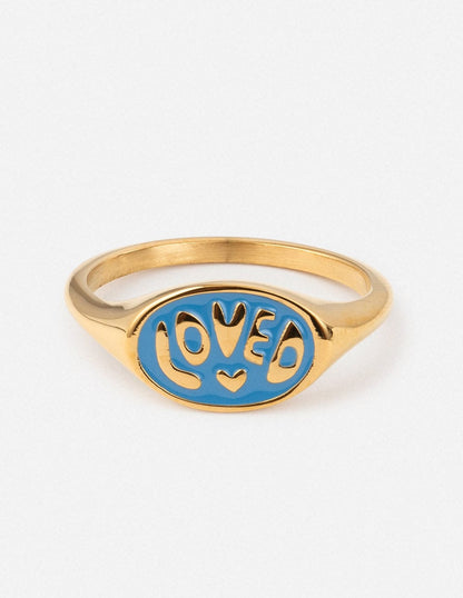 Loved Oval Signet Ring - A-1 Thread Vault