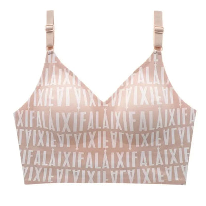 Low Back Bra Top Women Seamless Bralette Deep U Bras Backless Brassiere Large Size Underwear Wireless Sleepwear Lingerie M-6XL - A-1 Thread Vault