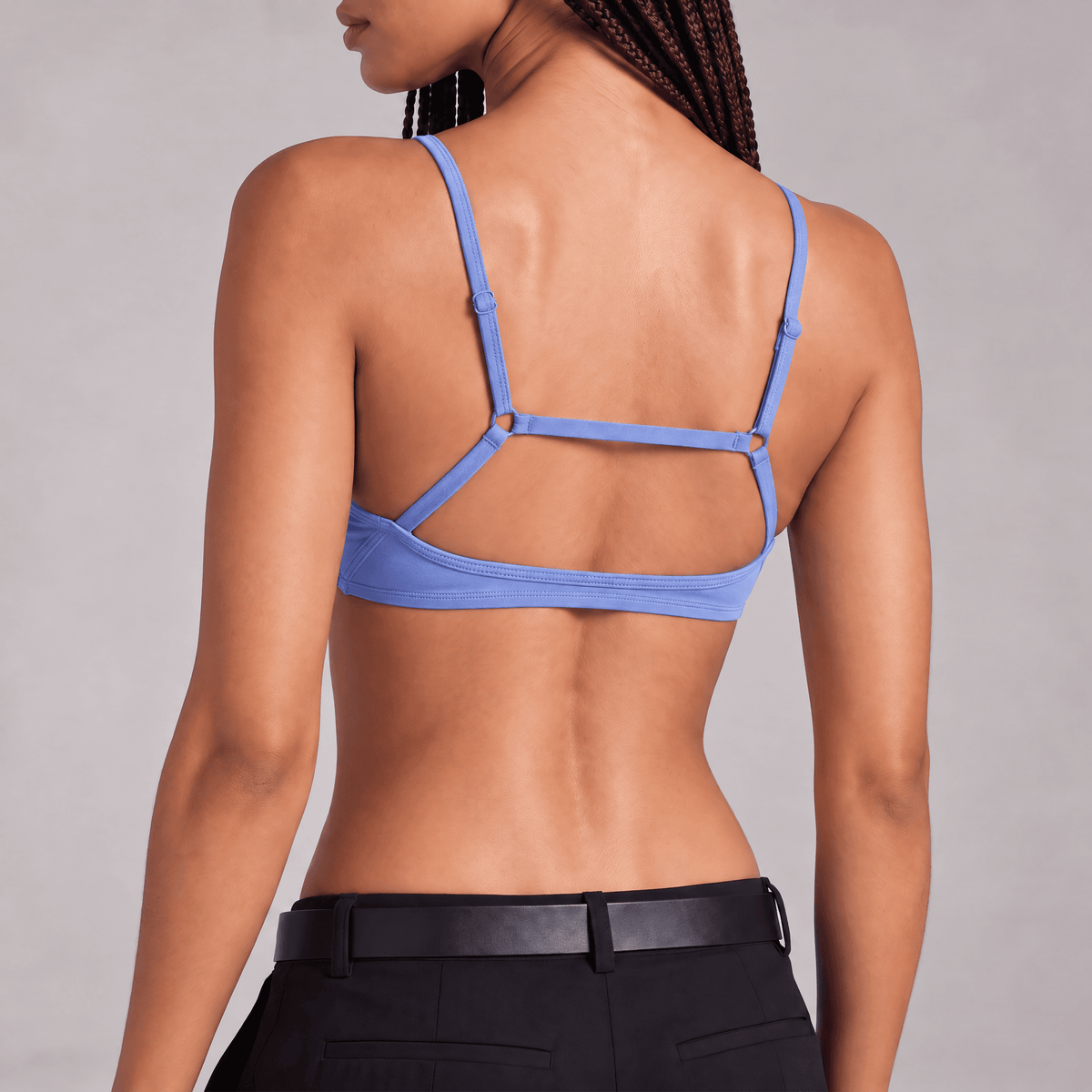 Low Scoop Workout Bra - Ivory - A-1 Thread Vault