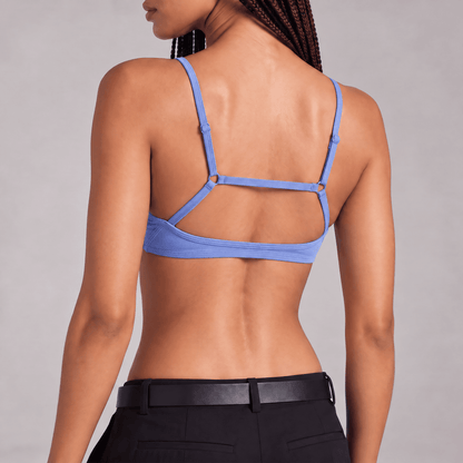 Low Scoop Workout Bra - Ivory - A-1 Thread Vault