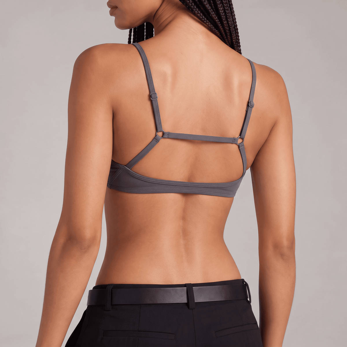 Low Scoop Workout Bra - Ivory - A-1 Thread Vault