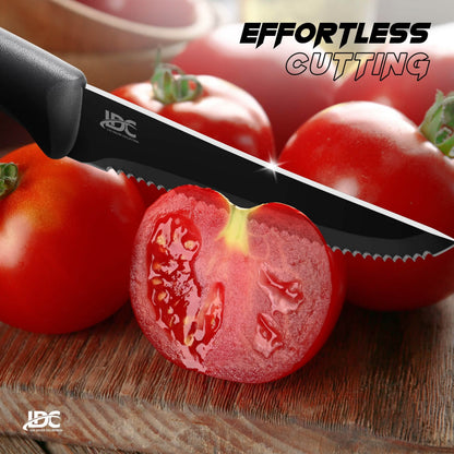 Lux Decor Collection Kitchen Knife Set Ultra Sharp Stainless Steel Knives Set - A-1 Thread Vault