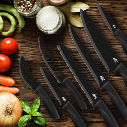 Lux Decor Collection Kitchen Knife Set Ultra Sharp Stainless Steel Knives Set - A-1 Thread Vault