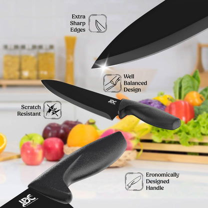 Lux Decor Collection Kitchen Knife Set Ultra Sharp Stainless Steel Knives Set - A-1 Thread Vault