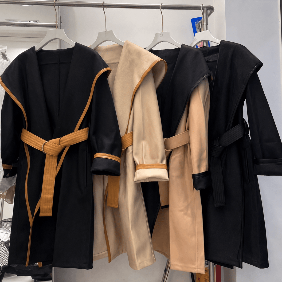 Luxury Belted Trench Coat - A-1 Thread Vault