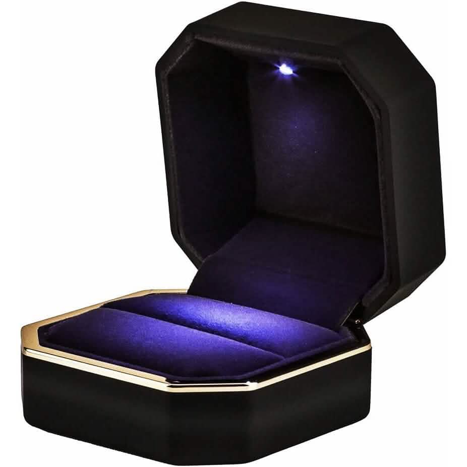 Luxury Ring Box with LED Light - A-1 Thread Vault
