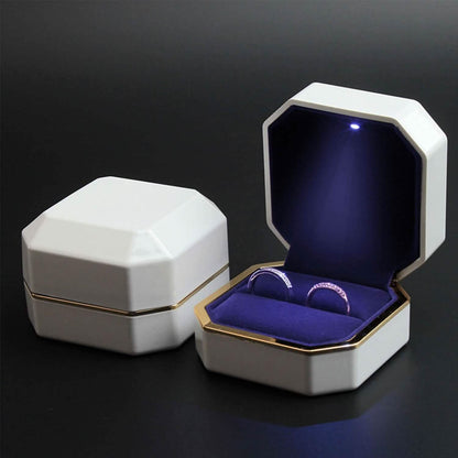 Luxury Ring Box with LED Light - A-1 Thread Vault