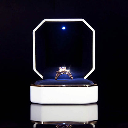 Luxury Ring Box with LED Light - A-1 Thread Vault