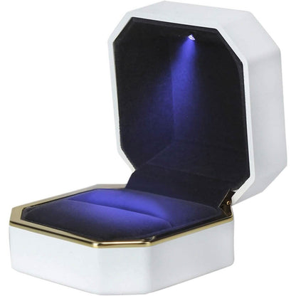Luxury Ring Box with LED Light - A-1 Thread Vault