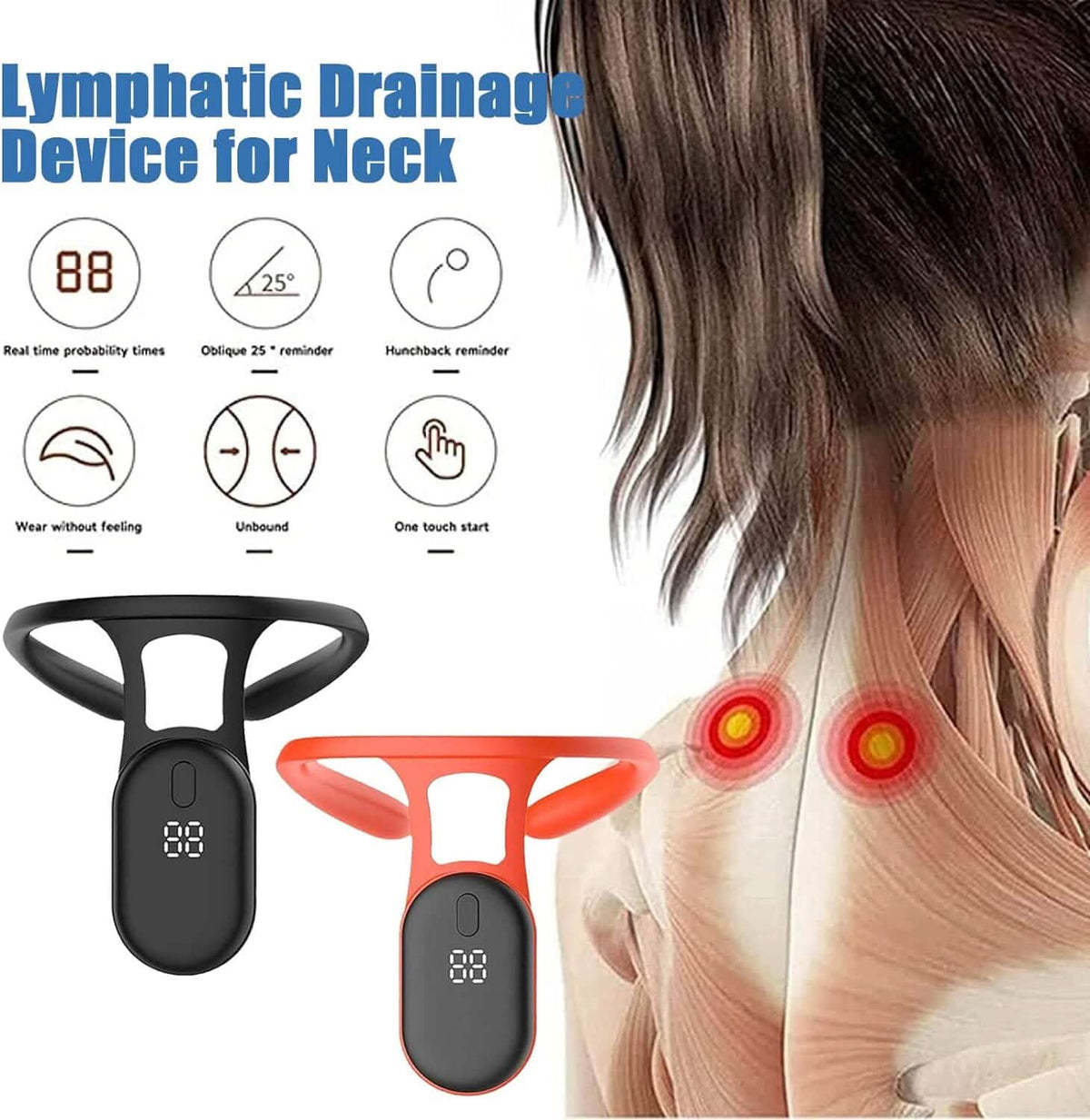 Lymphatic Drainage Device For Neck - A-1 Thread Vault