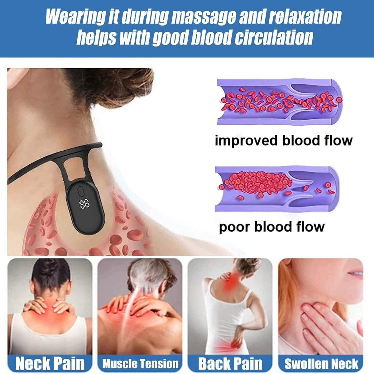 Lymphatic Drainage Device For Neck - A-1 Thread Vault