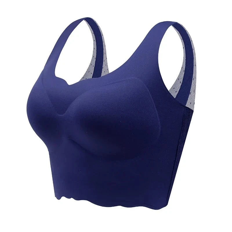 M-6XL Wireless Seamless Bra for Women Sleeping Vest Bra Ultra Thin BH Breathable Bralette Invisible Sports Bra Push Up Underwear - A-1 Thread Vault