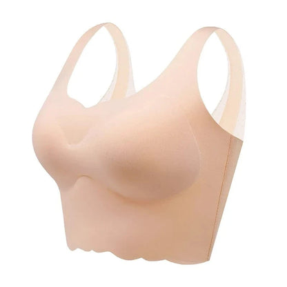 M-6XL Wireless Seamless Bra for Women Sleeping Vest Bra Ultra Thin BH Breathable Bralette Invisible Sports Bra Push Up Underwear - A-1 Thread Vault