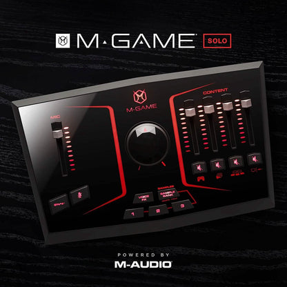 M-Game Solo USB Audio Interface Mixer for Streaming and Gaming (Refurbished) - A-1 Thread Vault