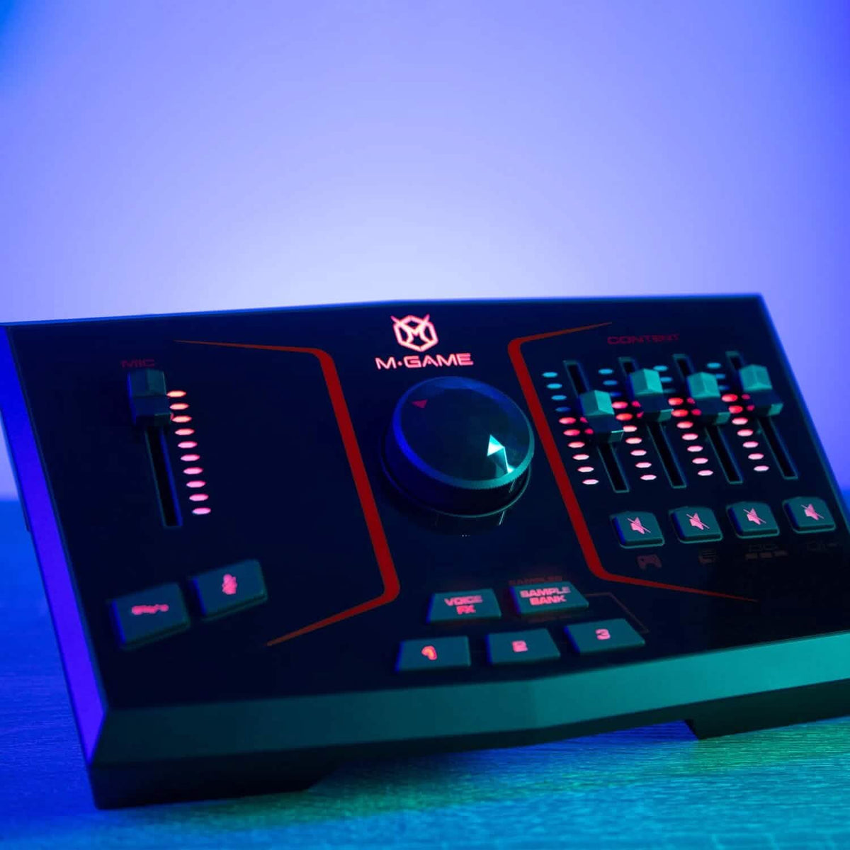 M-Game Solo USB Audio Interface Mixer for Streaming and Gaming (Refurbished) - A-1 Thread Vault
