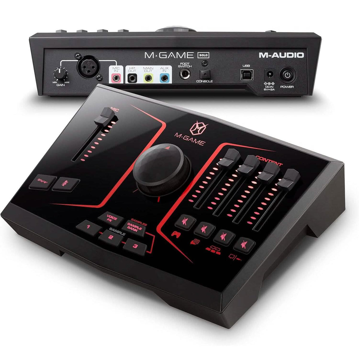 M-Game Solo USB Audio Interface Mixer for Streaming and Gaming (Refurbished) - A-1 Thread Vault