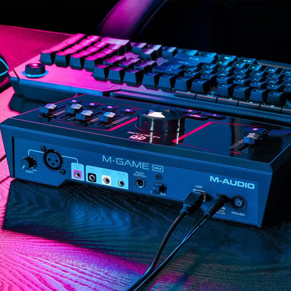 M-Game Solo USB Audio Interface Mixer for Streaming and Gaming (Refurbished) - A-1 Thread Vault