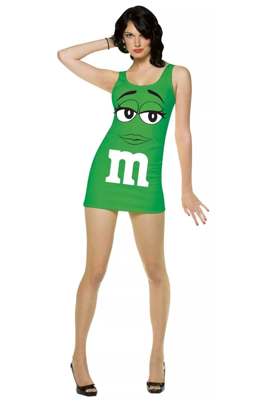 M & M Green Character Tank Dress - A-1 Thread Vault