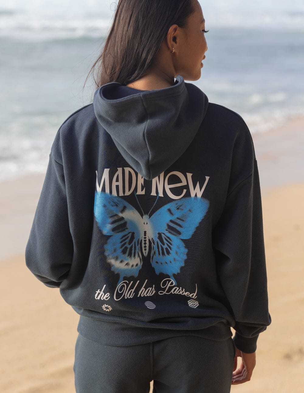 Made New Butterfly Unisex Hoodie - A-1 Thread Vault