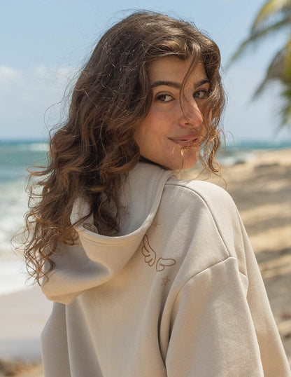 Made New Cream Unisex Hoodie - A-1 Thread Vault