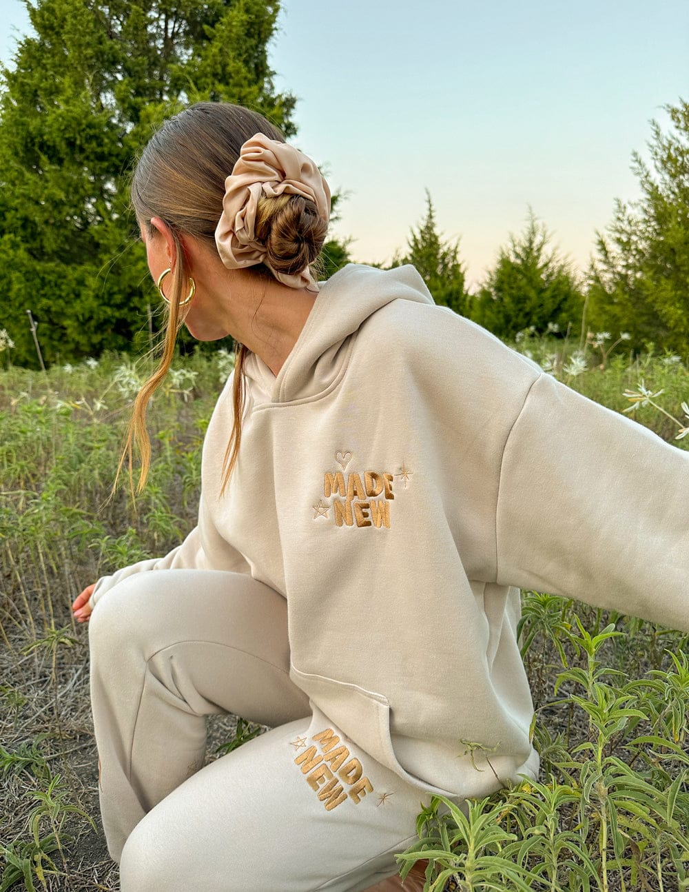 Made New Cream Unisex Hoodie - A-1 Thread Vault