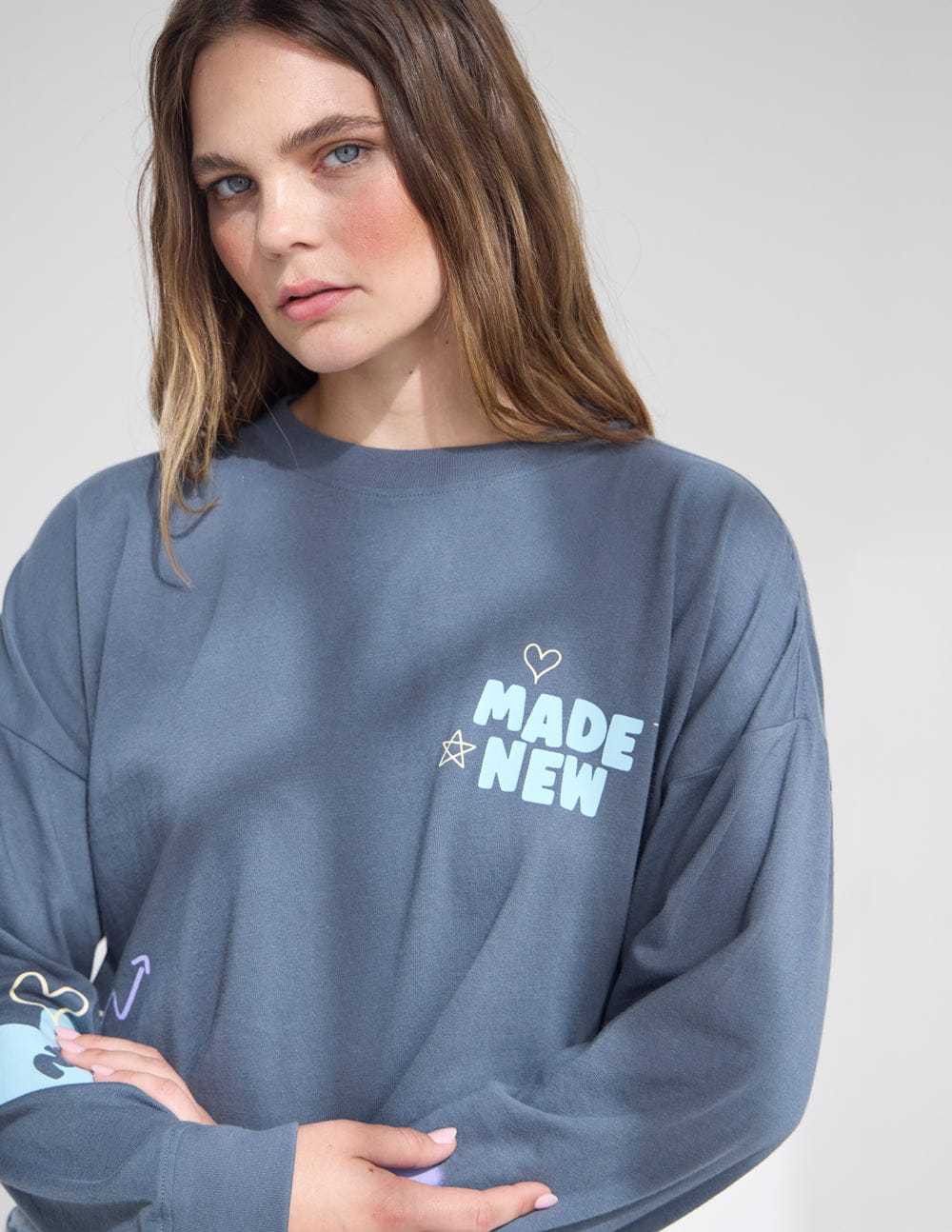Made New Cropped LS Women's Tee - A-1 Thread Vault