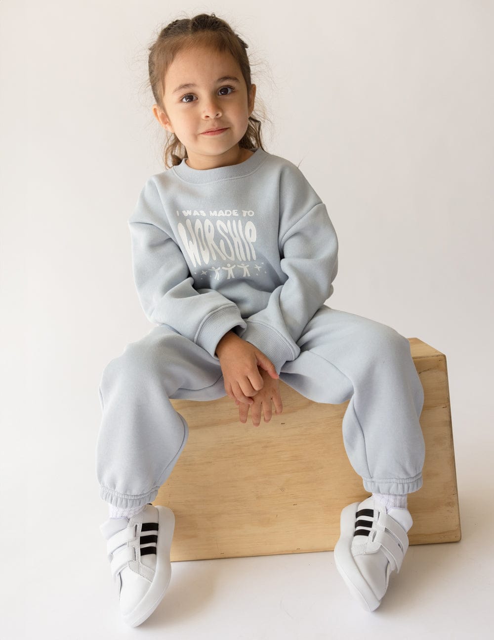 Made To Worship Kids Crewneck - A-1 Thread Vault