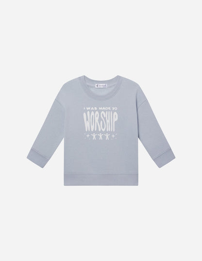 Made To Worship Kids Crewneck - A-1 Thread Vault