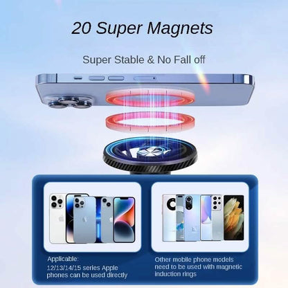 Magnetic Car Phone Holder Car Dashboard Air Vent Strong Magnetic Navigation Fixed Bracket - A-1 Thread Vault
