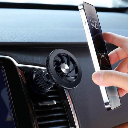 Magnetic Car Phone Holder Car Dashboard Air Vent Strong Magnetic Navigation Fixed Bracket - A-1 Thread Vault