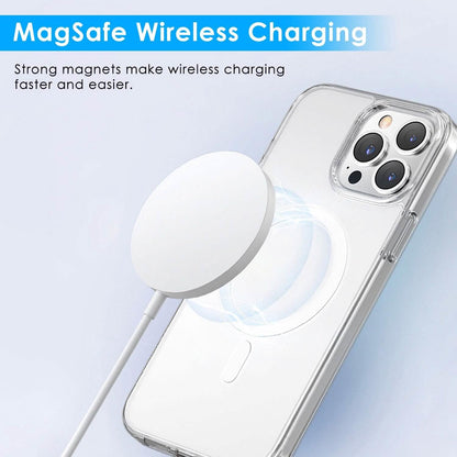 Magnetic Clear Phone Case Shockproof Transparent Phone Cover - A-1 Thread Vault