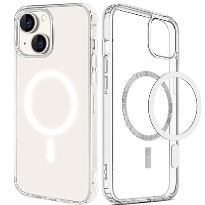 Magnetic Clear Phone Case Shockproof Transparent Phone Cover - A-1 Thread Vault
