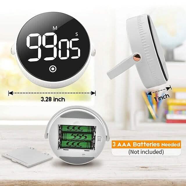 Magnetic Kitchen LED Digital Timer - A-1 Thread Vault