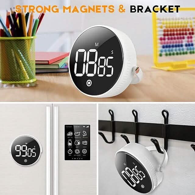 Magnetic Kitchen LED Digital Timer - A-1 Thread Vault