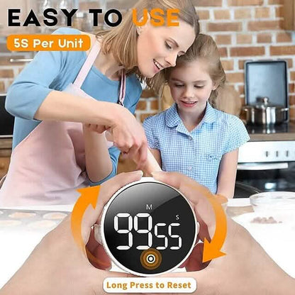 Magnetic Kitchen LED Digital Timer - A-1 Thread Vault