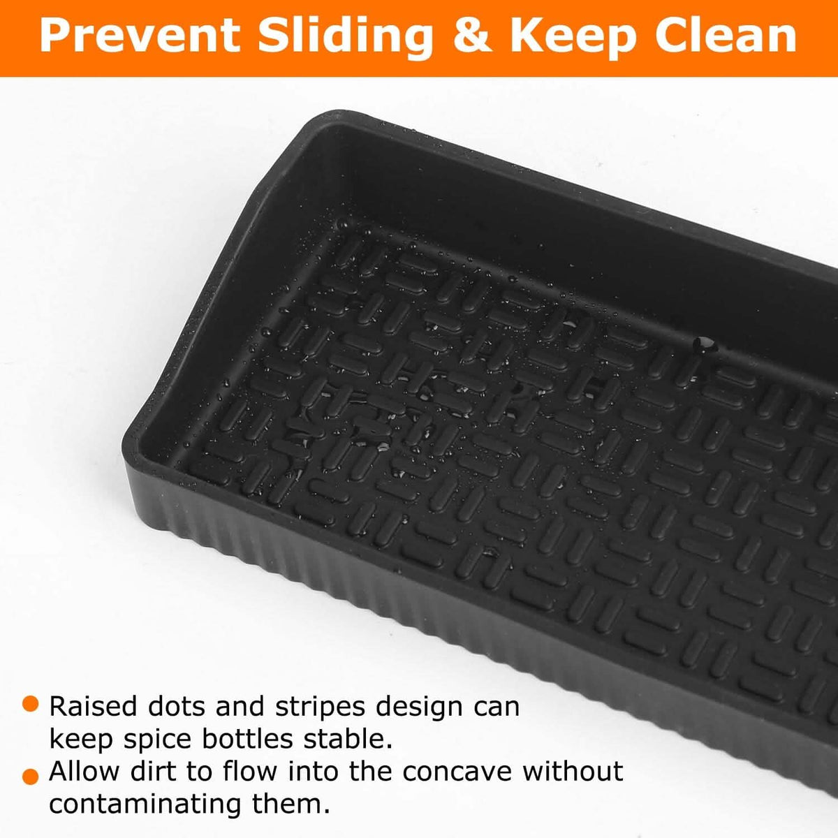 Magnetic Stove Top Shelf Silicone Non-Slip Organizer - A-1 Thread Vault