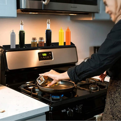 Magnetic Stove Top Shelf Silicone Non-Slip Organizer - A-1 Thread Vault