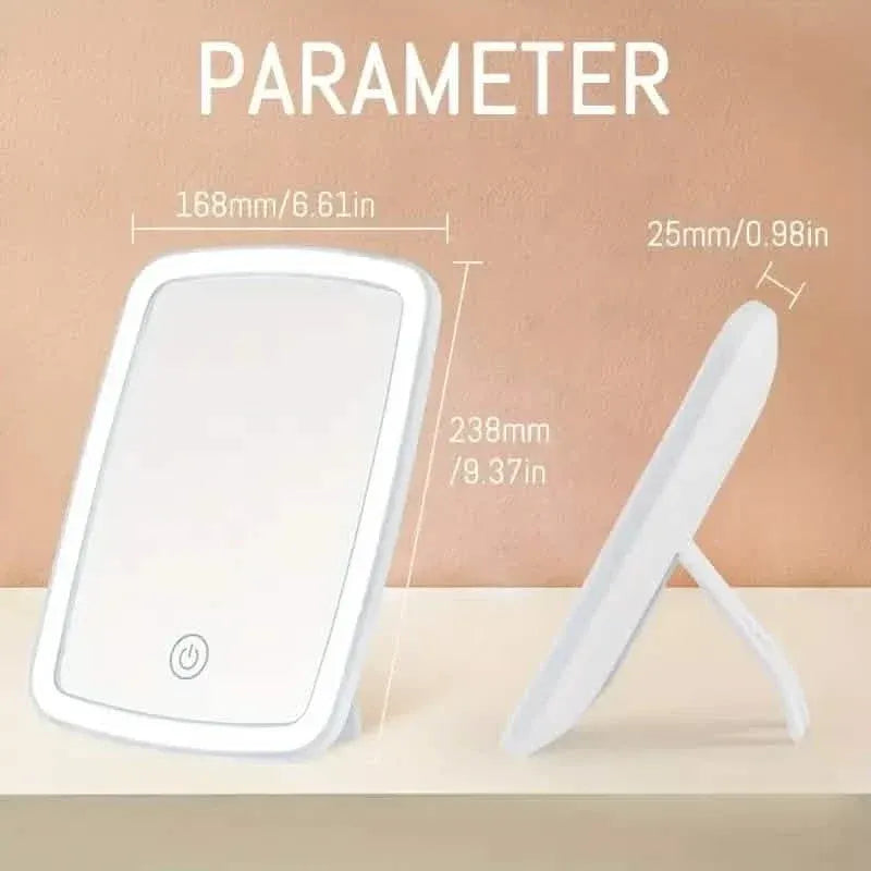 Makeup Mirror with Lights – USB Rechargeable - A-1 Thread Vault
