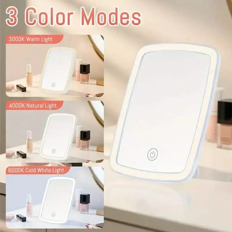 Makeup Mirror with Lights – USB Rechargeable - A-1 Thread Vault