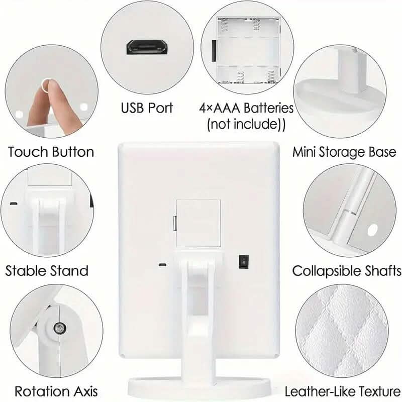 Makeup Vanity Mirror with Lights - A-1 Thread Vault