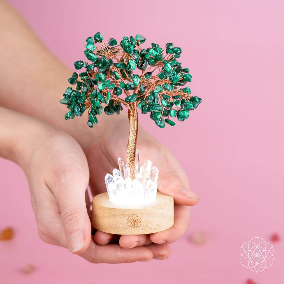 Unwind - Malachite Tree Lamp - A-1 Thread Vault
