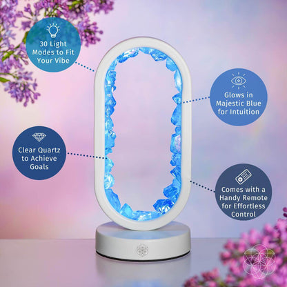 Manifest Success - Clear Quartz Lamp of Achievement - A-1 Thread Vault