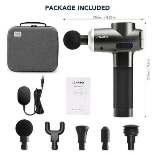 Massage Gun Deep Tissue Percussion Muscle Massager for Pain Relief - A-1 Thread Vault