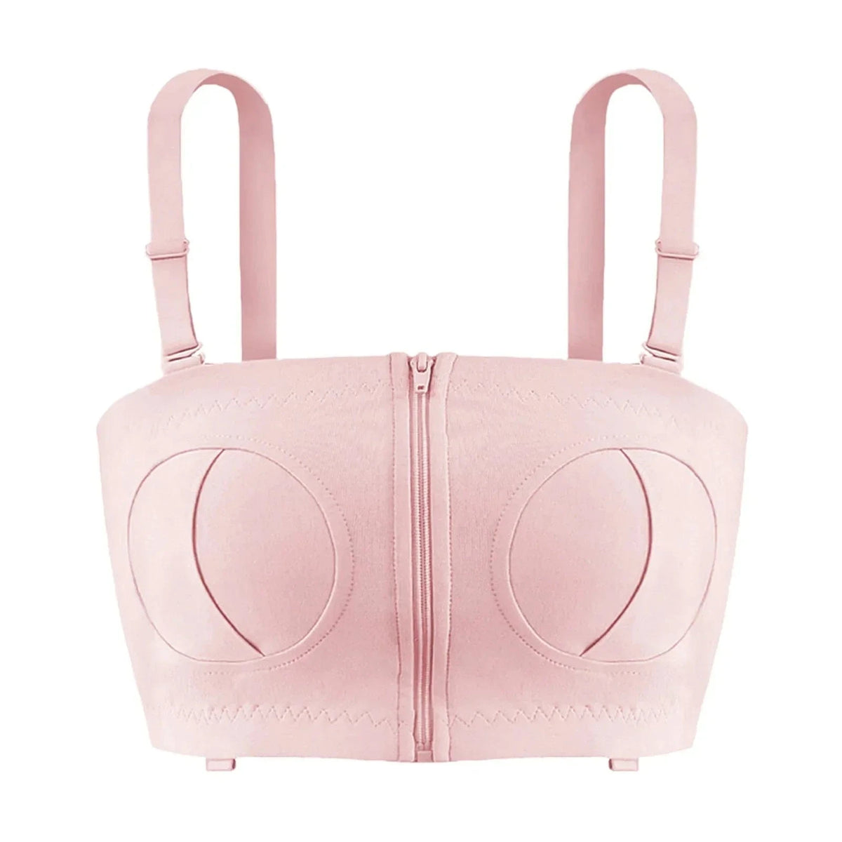 Maternity Bra Hands Free Pumping Bra Adjustable Cotton Breast Pump Bra No Steel Ring Nursing Bra for Breast Pump - A-1 Thread Vault