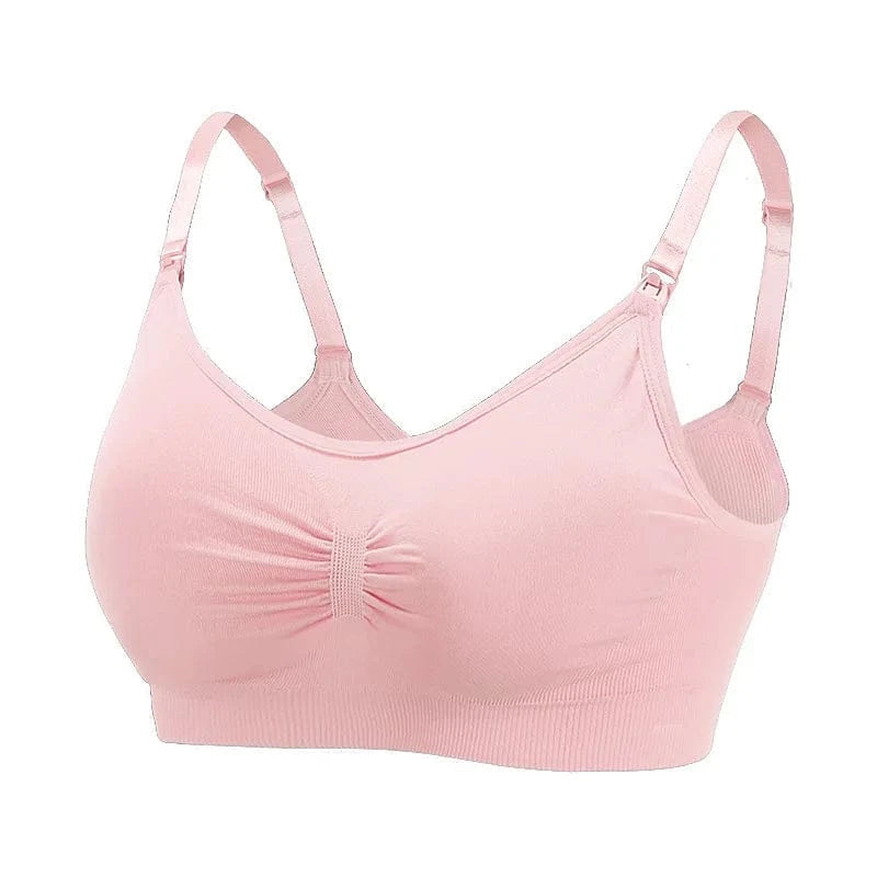 Maternity Bras Wirefree Nursing Bra Pregnancy Clothes Prevent Sagging Breastfeeding Women's Breathable lactancia Bra - A-1 Thread Vault