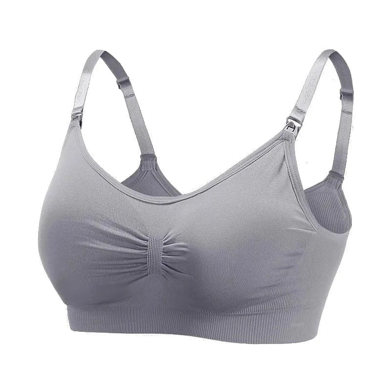 Maternity Bras Wirefree Nursing Bra Pregnancy Clothes Prevent Sagging Breastfeeding Women's Breathable lactancia Bra - A-1 Thread Vault