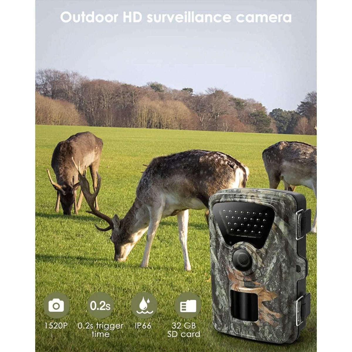 MAXDONE Trail Camera Hunting Camera Game (Refurbished) - A-1 Thread Vault