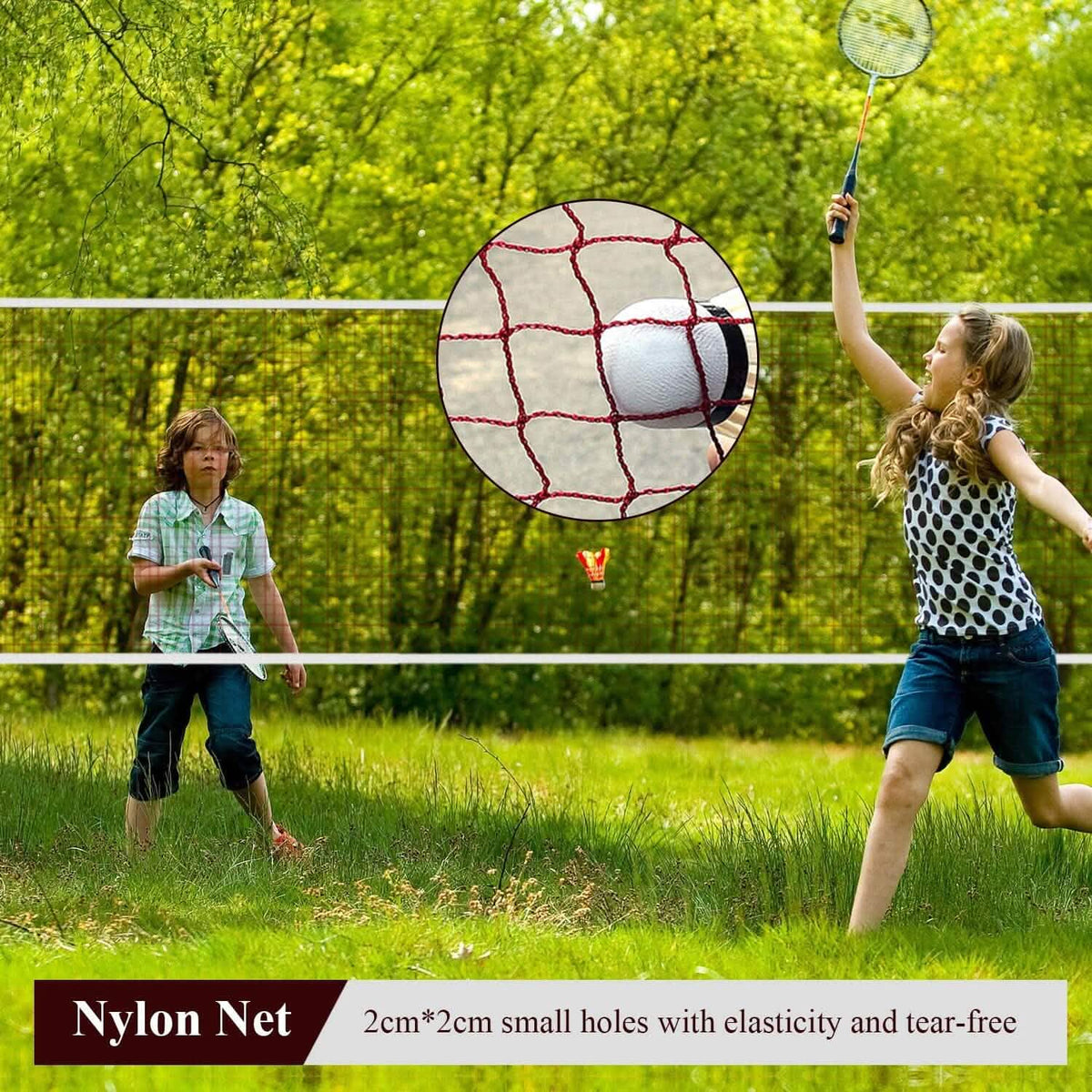 Maxkare 14Ft. Badminton Net Set - A-1 Thread Vault