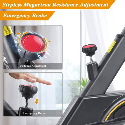 MaxKare Stationary Upright Exercise Bike - A-1 Thread Vault