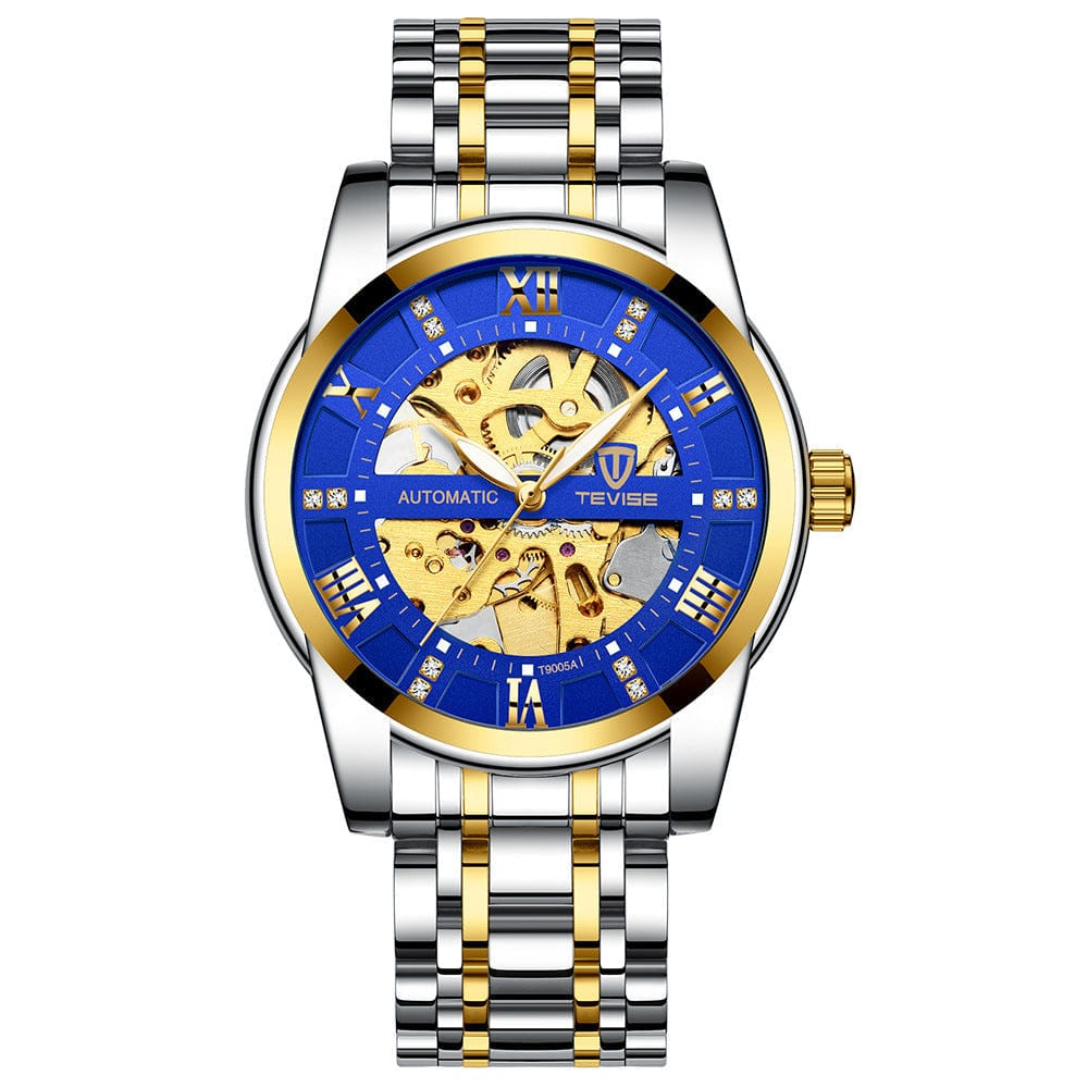Mechanical Watch With A Hollowed-out Steel Bracelet - A-1 Thread Vault